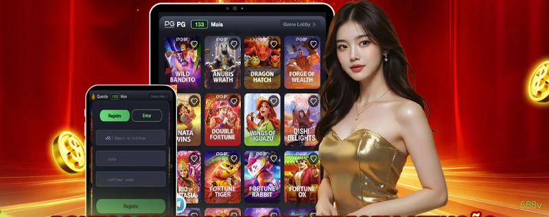 APP oficial da 688v para mobile